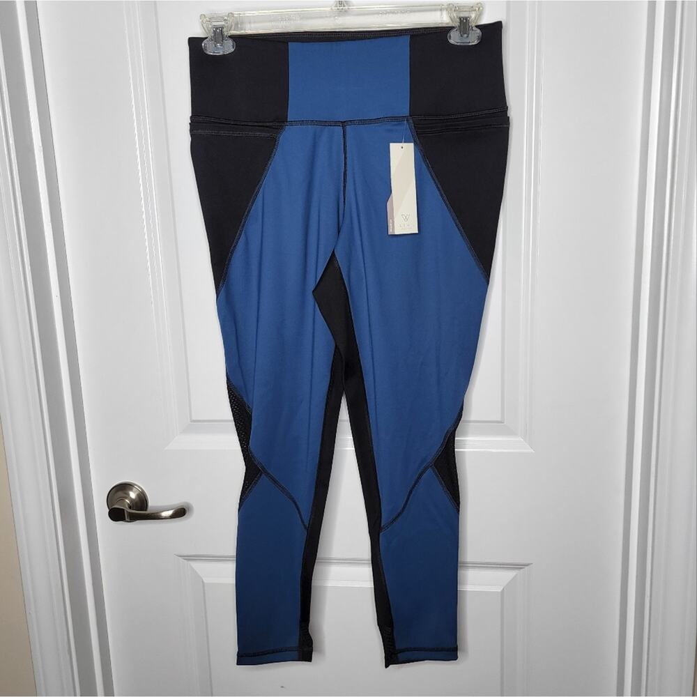 Lane Bryant Livi Active Sculpting Leggings Plus 14 16 New Black Blue